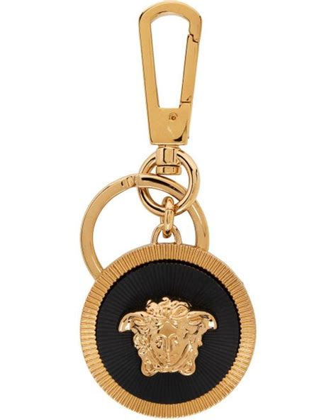 versace medusa keychain replica|Medusa Biggie Keychain Black,Gold .